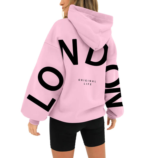 Mom Sweatshirt for Women Unisex Hooded Pullover Long Sleeved Casual Loose Pocket Hoodie Letter Graphic Hoodies Худи